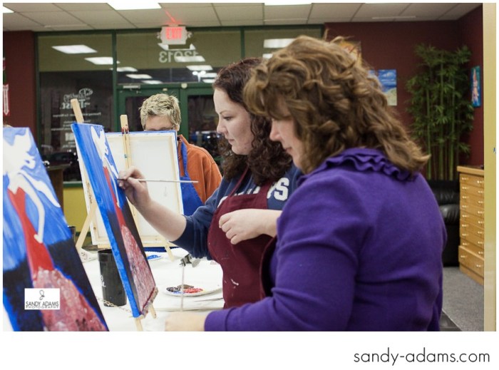 Sandy Adams Photography Painting with a twist la marque go red for women-25