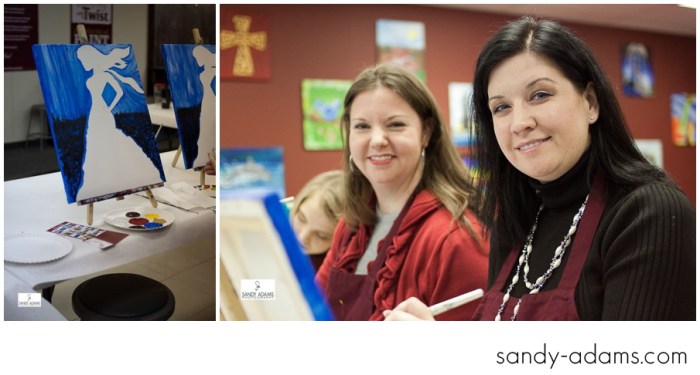 Sandy Adams Photography Painting with a twist la marque go red for women-9