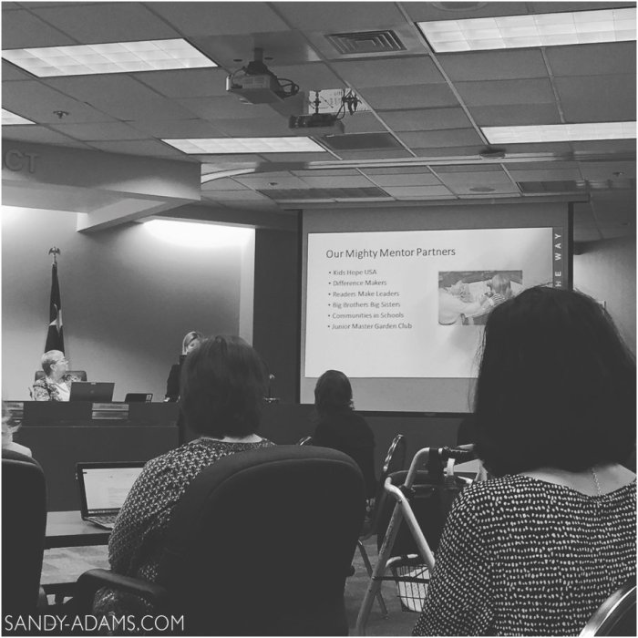 Sandy Adams Photography Clear Creek ISD board Leaders make readers